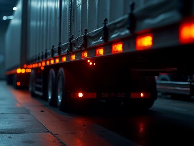 Drop deck trailer for tall machinery